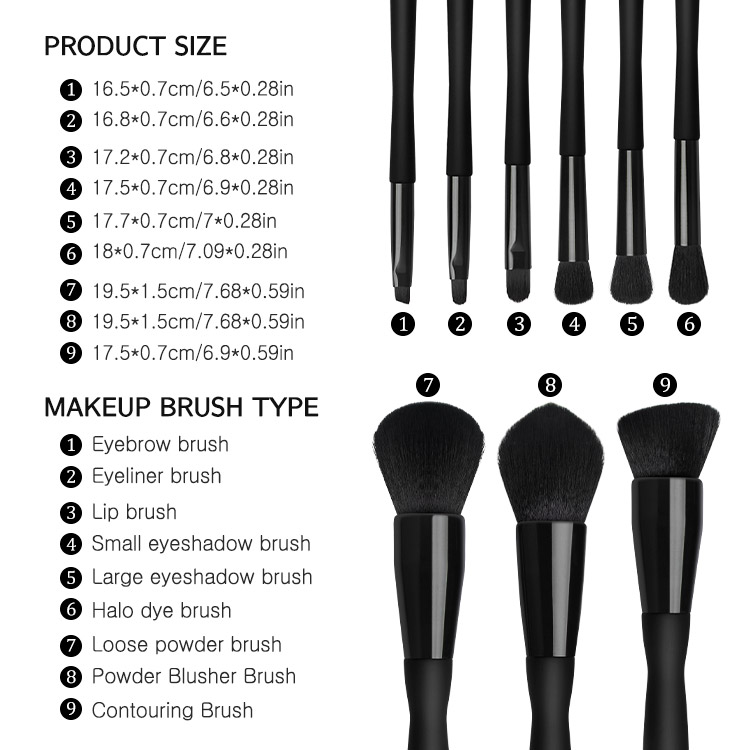 Premium Synthetic Brushes