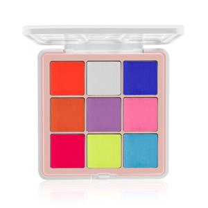 DIY Colorful Private Label UV Neon Water Activated Eyeliner Palette