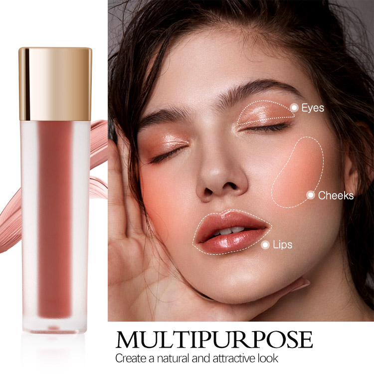 Gold Luxury Natural And Long Lasting Best Liquid Blush For Multi-function