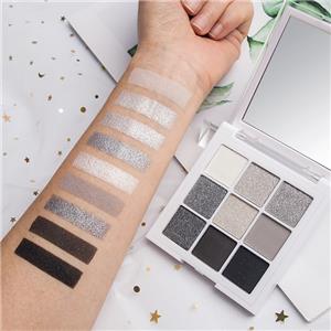 9 Color High Pigmented Black Smokey Eyeshadow