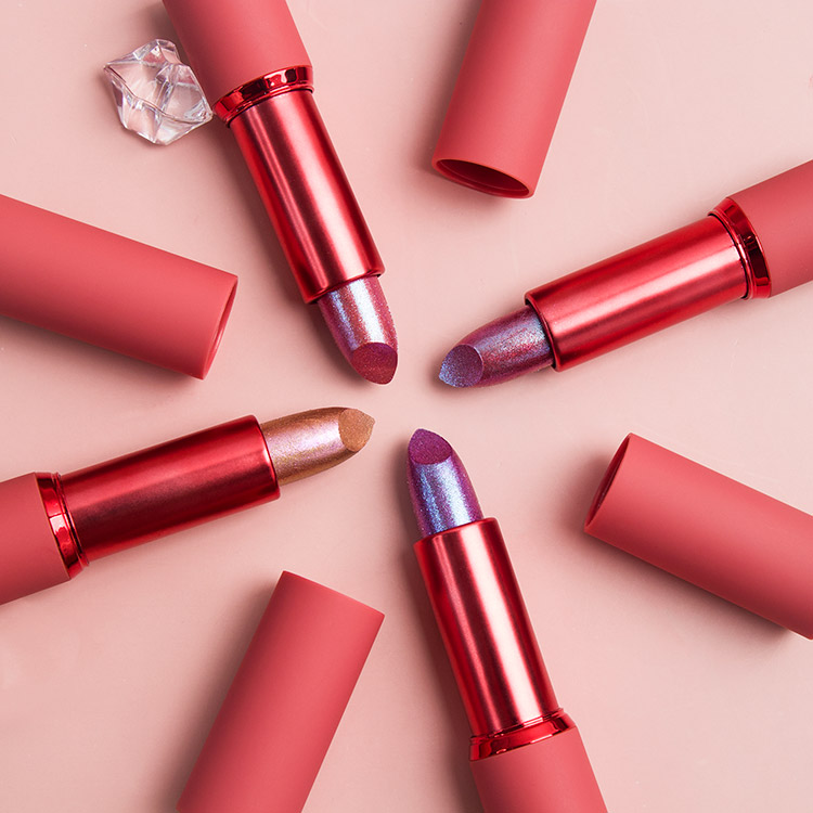 Shimmer Waterproof Glitter Makeup Metallic Lipsticks