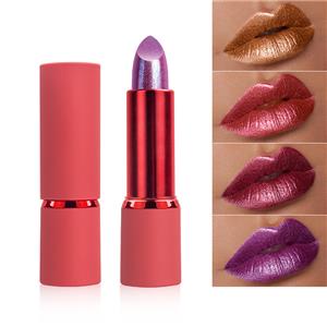 Shimmer Waterproof Glitter Makeup Metallic Lipsticks