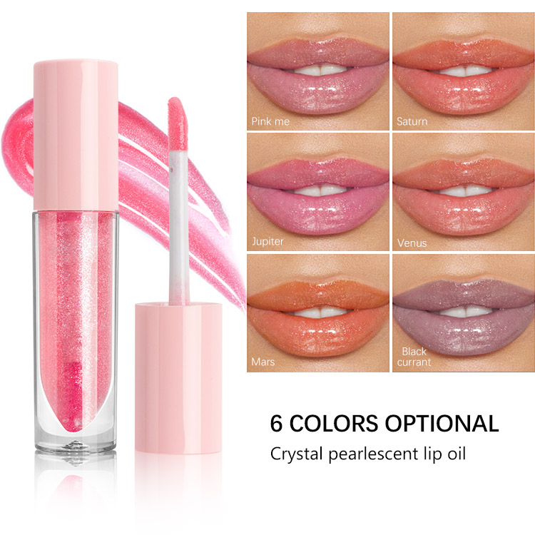 Non-Sticky High Shine Shimmer Lip Gloss Lip Luminizer