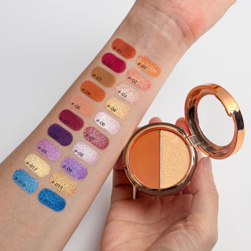 Highly Pigmented Dual-Color Shade Sets