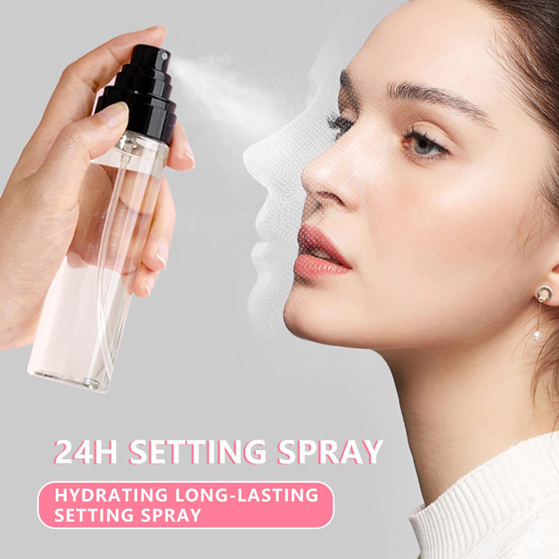 Long-Lasting Freshness Clear Bottle Makeup Setting Spray