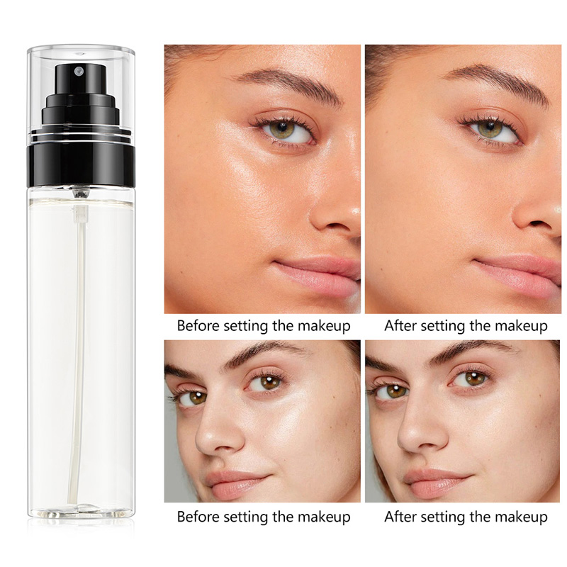 Long-Lasting Freshness Clear Bottle Makeup Setting Spray