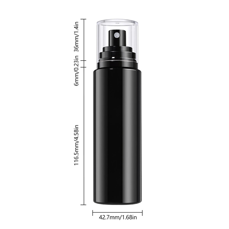 Elegant Design Black Bottle Makeup Setting Spray