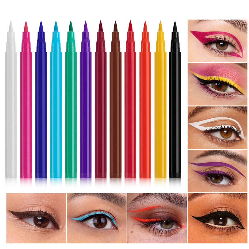 12-Color Eyeliner Pencil