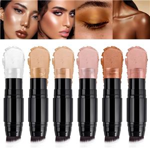 Glow Highlighter Stick 8 Shades Cream Shimmer Stick