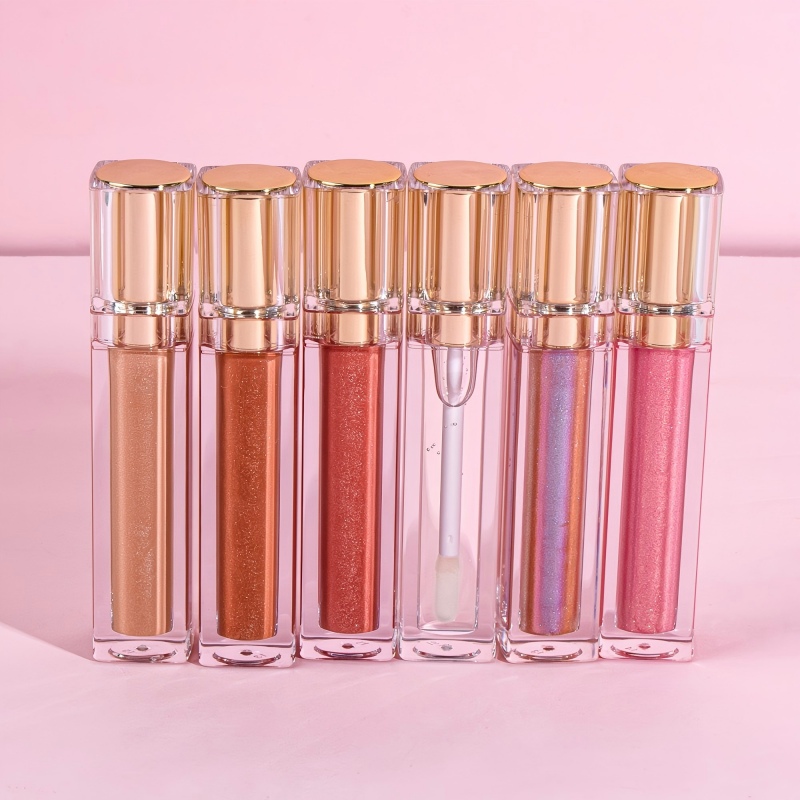 Vegan pearl lip gloss