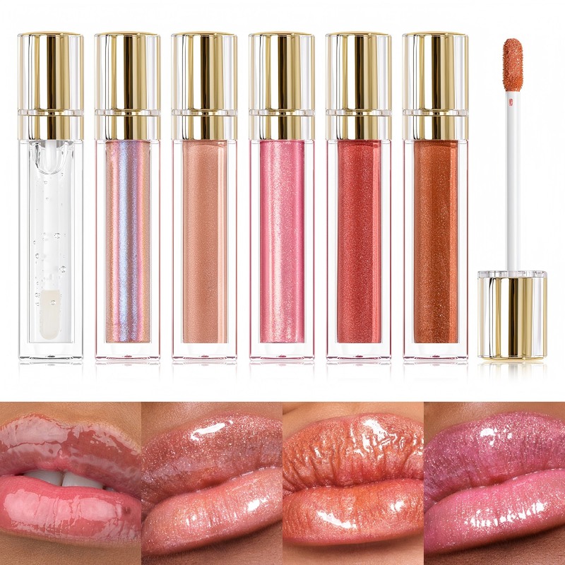 Non-sticky hydrating lip gloss