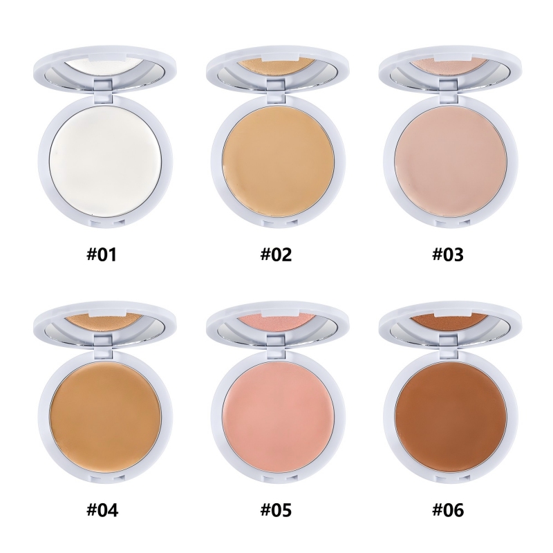 6-color shimmer face palette