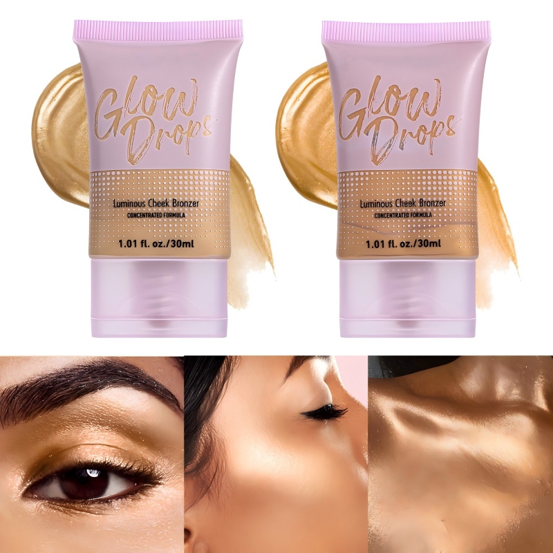 Pearl shimmer makeup illuminator