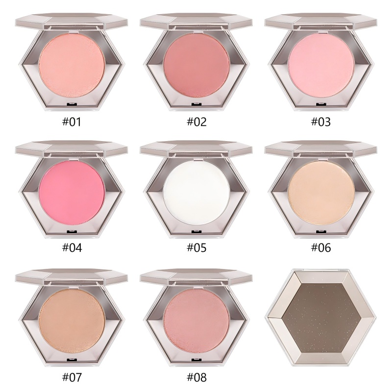 8-color highlighter palette
