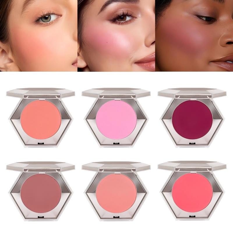 Hexagon blush palette