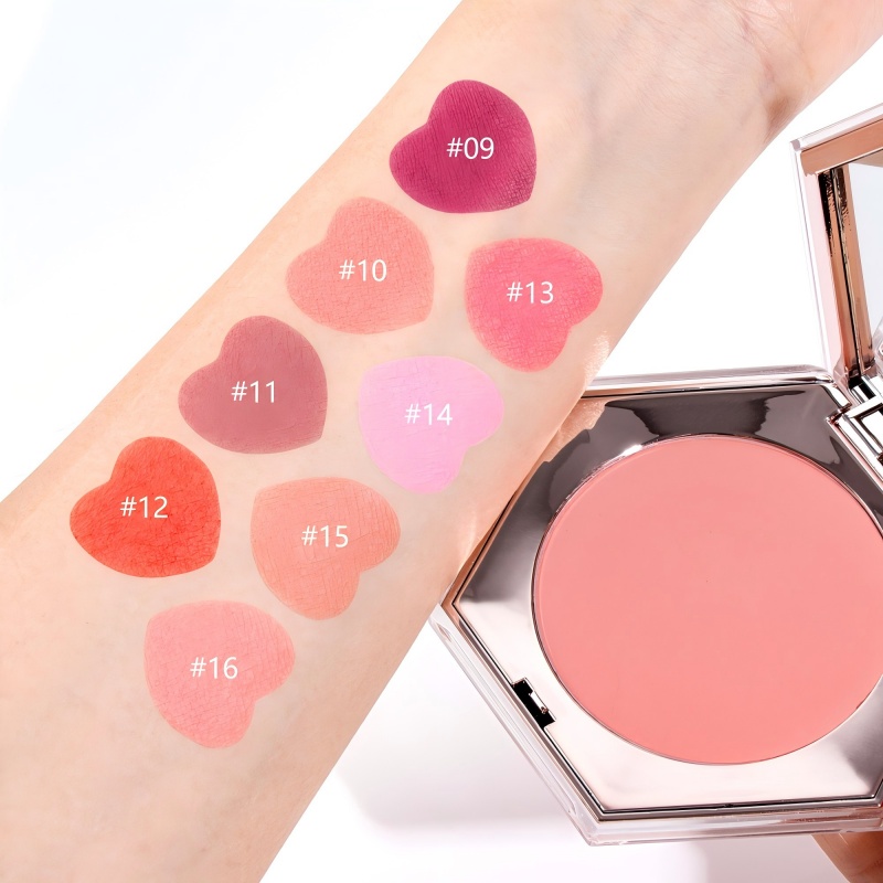 Custom blush makeup