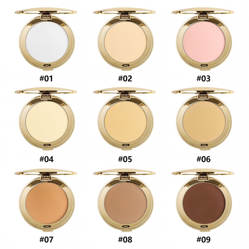 Setting powder compact