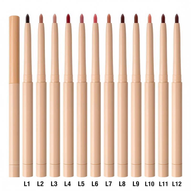 12-color lip liner set