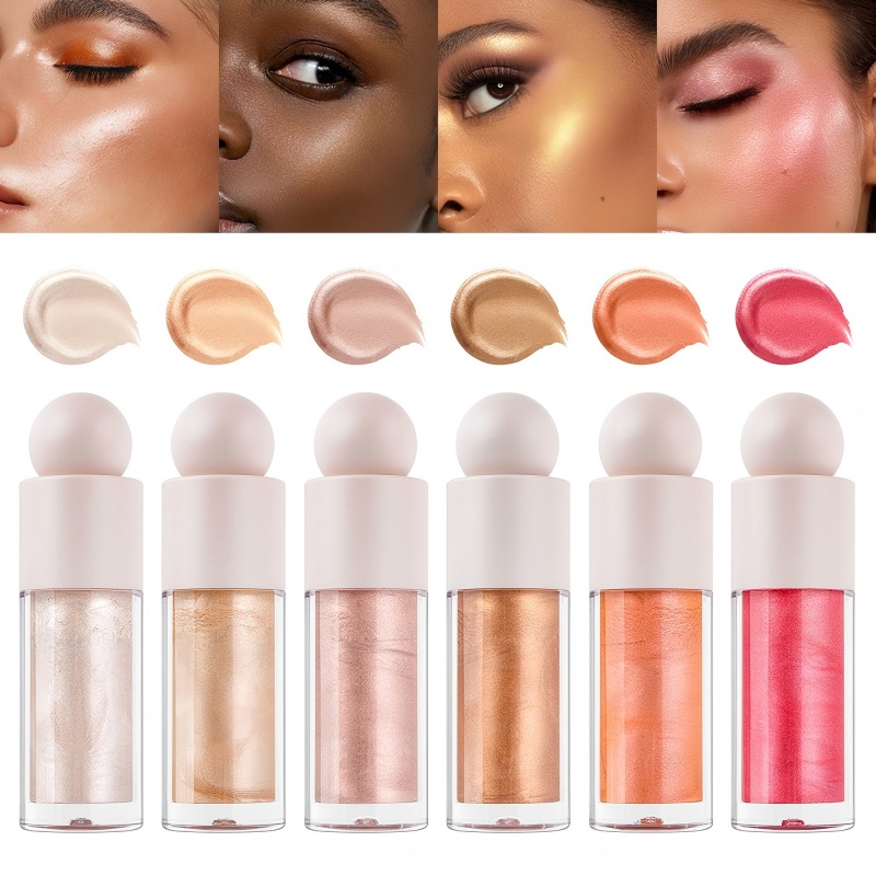 Dewy glow liquid highlighter