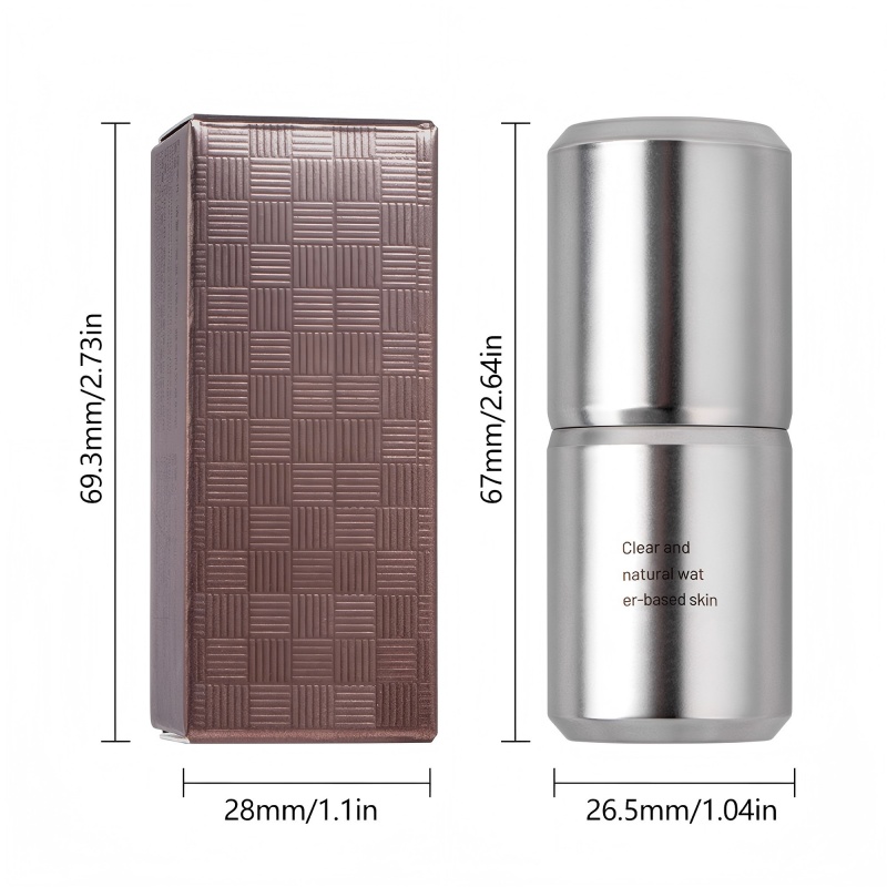 Water-Based Glow Highlighter Stick Radiance in Silver Tube