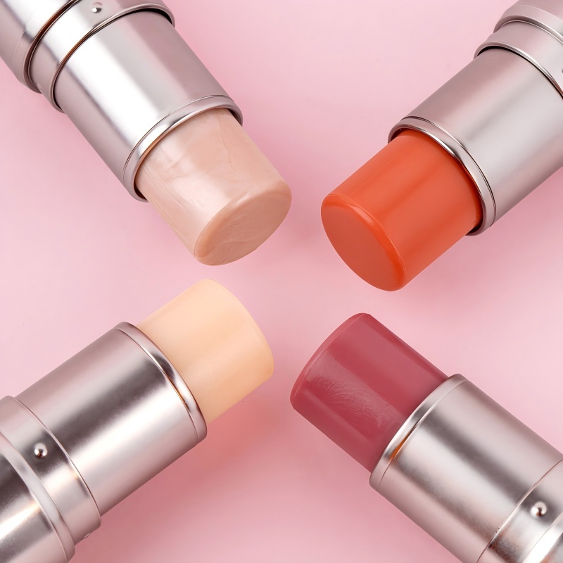 Water-Based Glow Highlighter Stick Radiance in Silver Tube