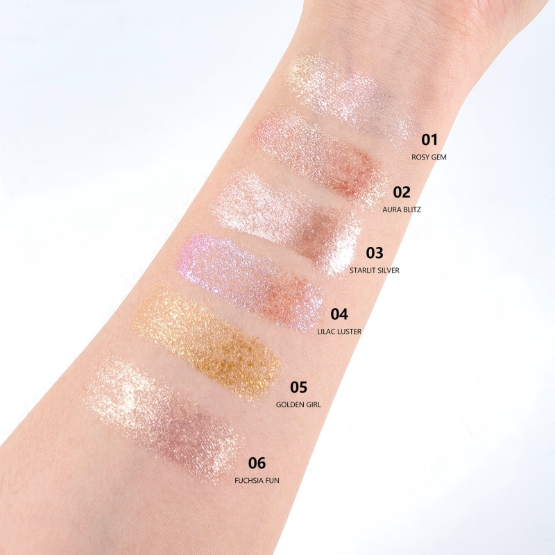 Iridescent face stick