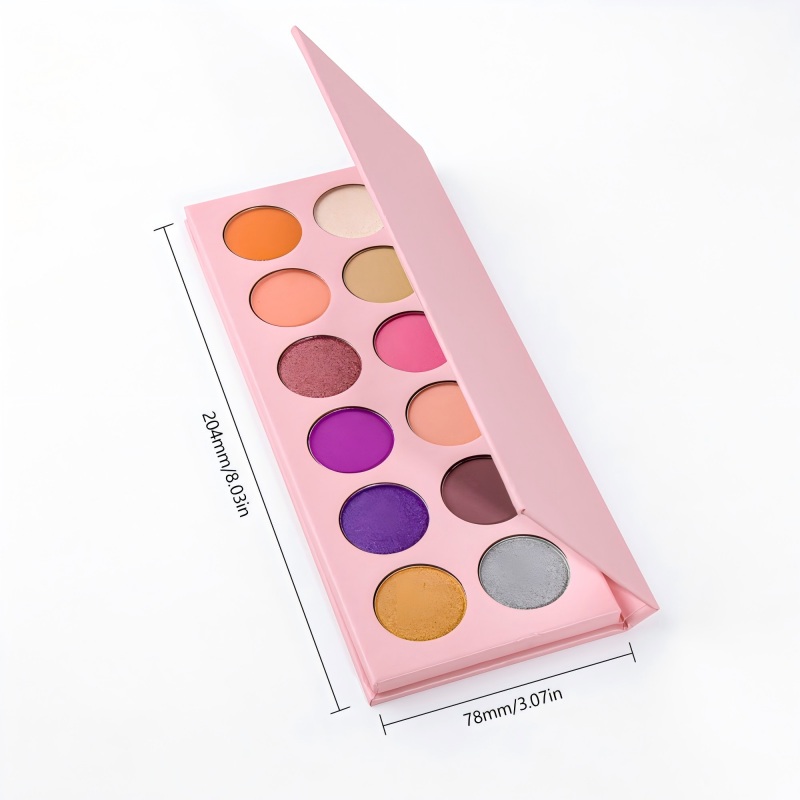 12-color round pan eyeshadow palette 12-color round pan eyeshadow palette