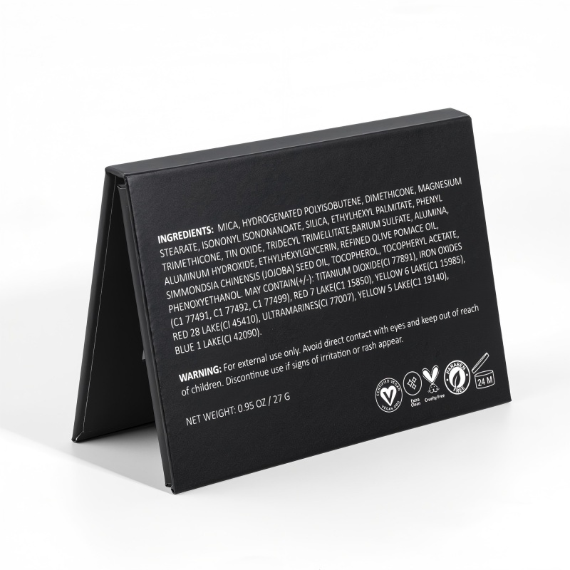 Square pan blush highlighter palette