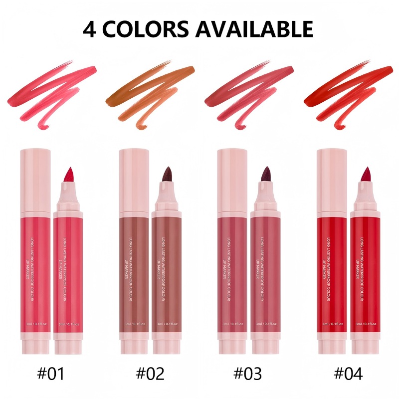 Comprar Rotulador de tinte labial de 4 colores resistente al agua, Rotulador de tinte labial de 4 colores resistente al agua Precios, Rotulador de tinte labial de 4 colores resistente al agua Marcas, Rotulador de tinte labial de 4 colores resistente al agua Fabricante, Rotulador de tinte labial de 4 colores resistente al agua Citas, Rotulador de tinte labial de 4 colores resistente al agua Empresa.