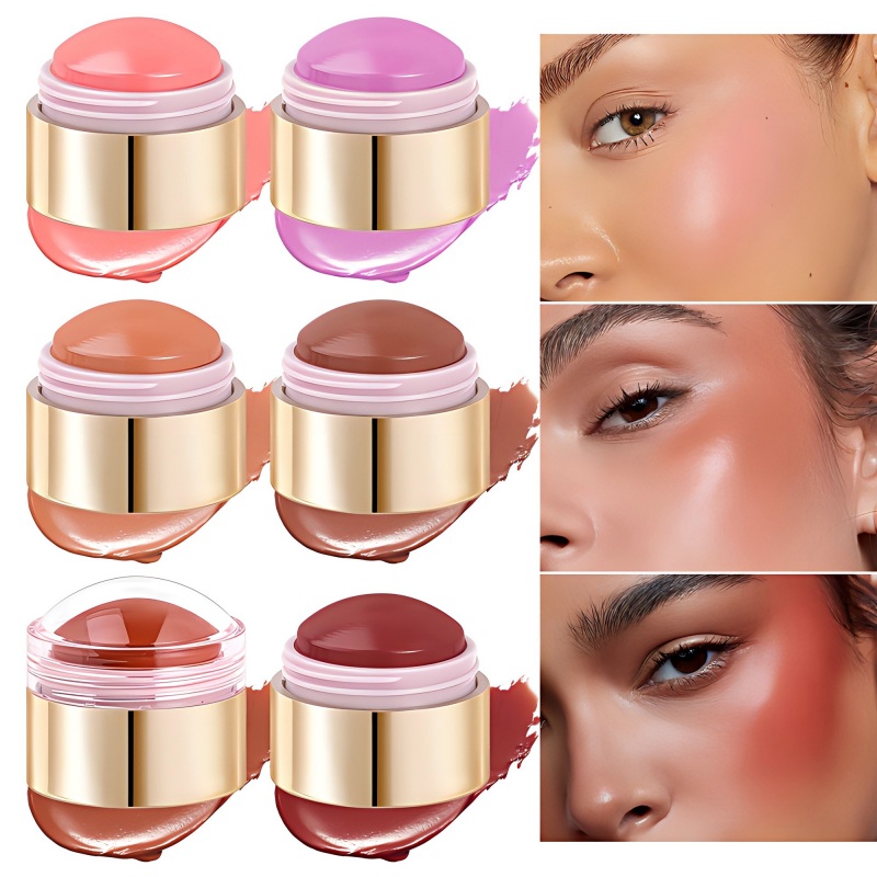 Blush hidratante multiuso de longa duração