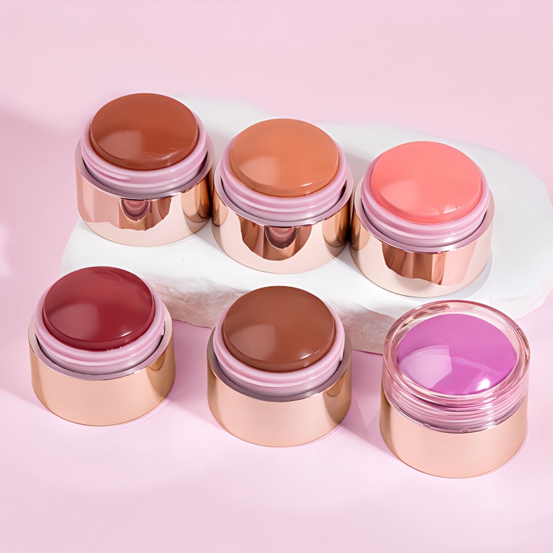 Buildable pigment blush