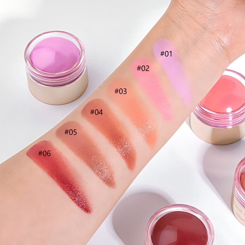 Buildable pigment blush