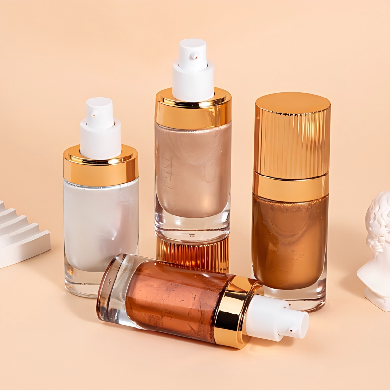 Body shimmer oil