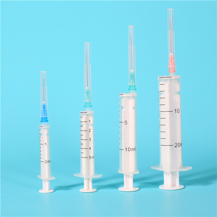 Disposable Luer Slip Injection Syringe