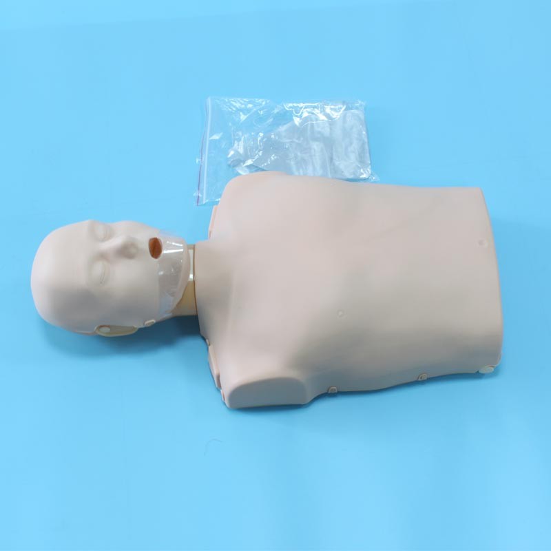 LED Işık ile Yarım Vücut CPR Manken