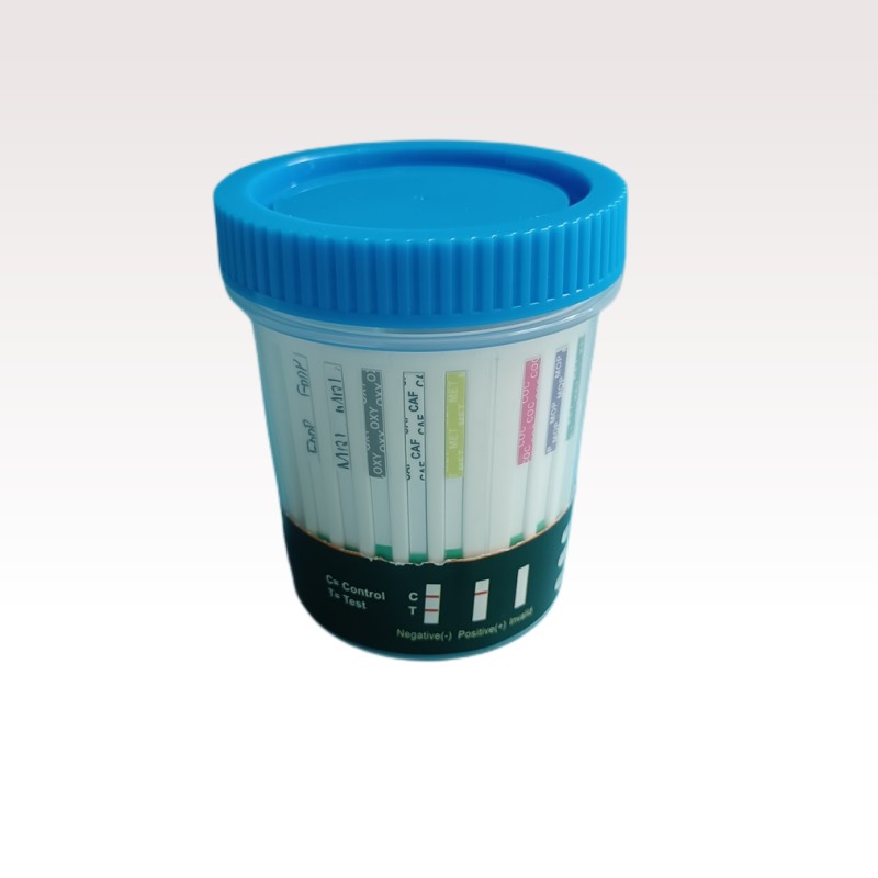 Drug abuse test cup