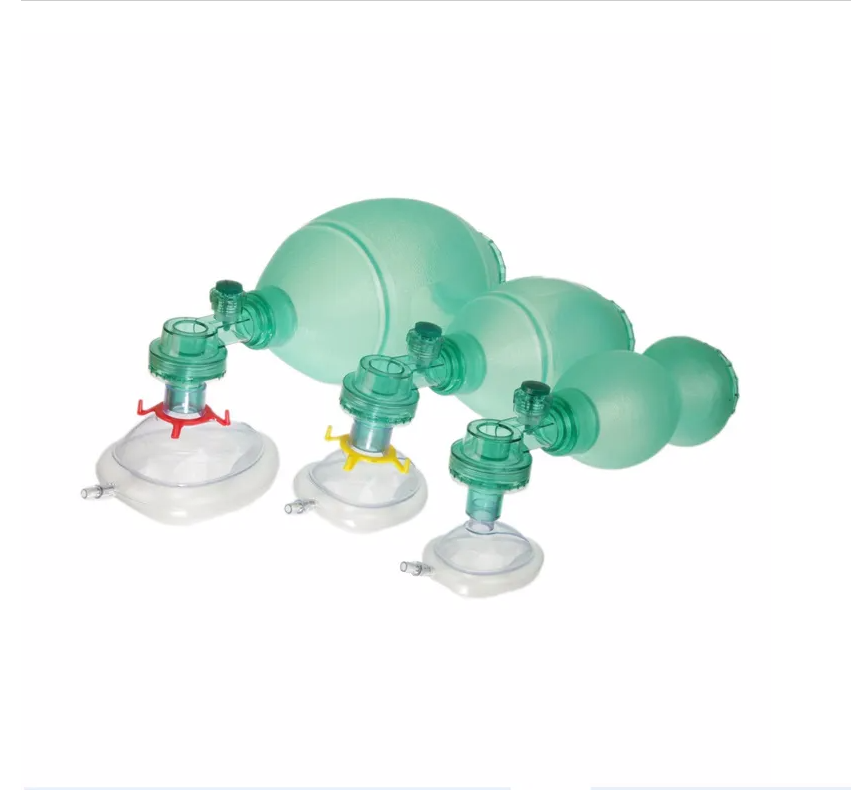 Manufacturer Medical Resuscitator Emergency Valve PVC Manual Resuscitator