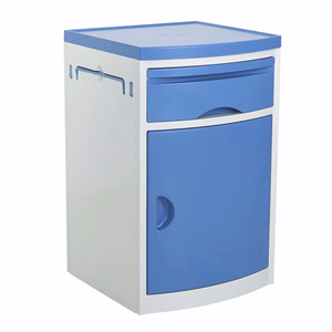 ABS Plastic Case Bedside Cabinet Hospital Movable Cabinet Medical Hospital Furniture