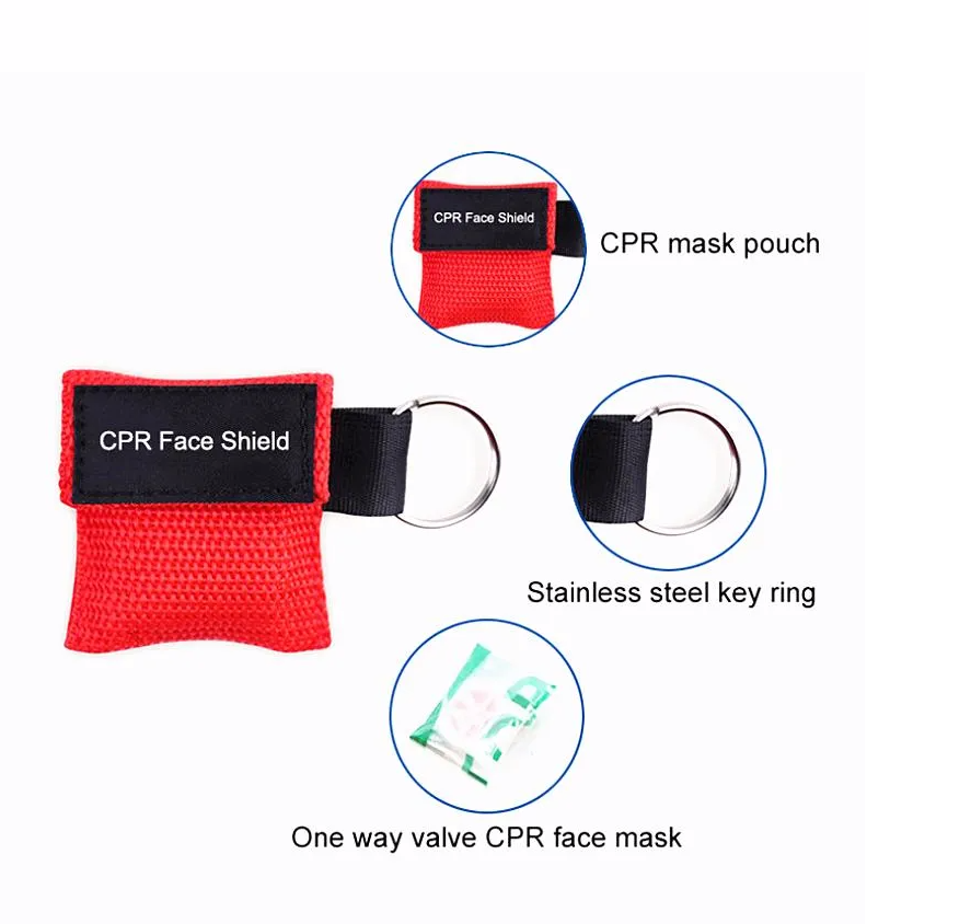 CPR first aid mask