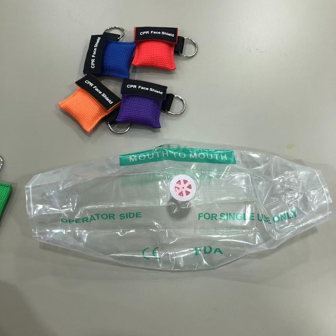 CPR first aid mask