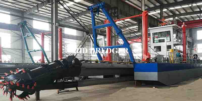 Cutter Suction Dredger For River And Lake Dredging Factory