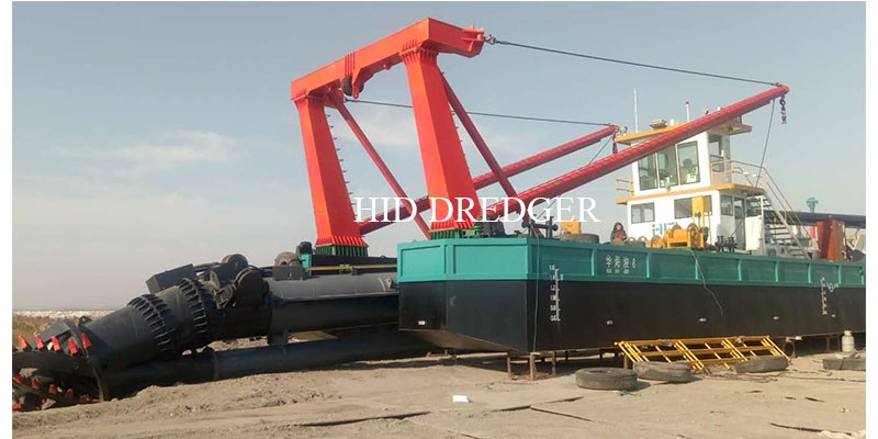3000m3/H cutter suction dredger for Inland waterways sand dredging