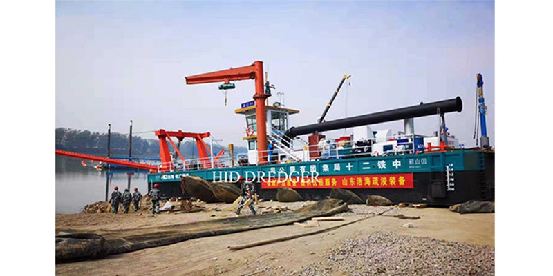 5000 m3/h cutter type suction dredger for river dredging and port dredging