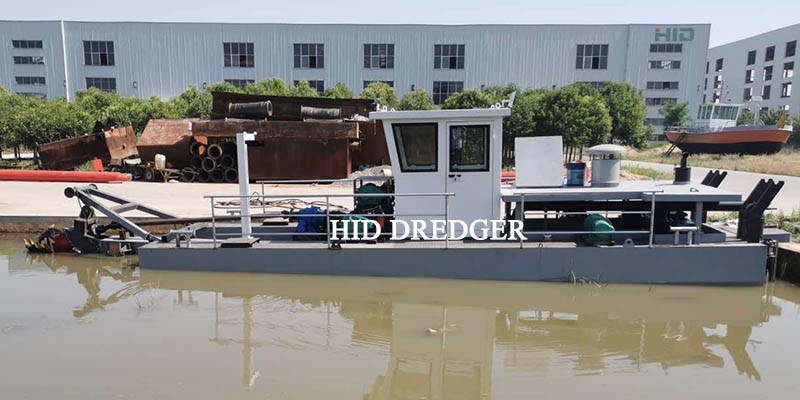6 inch cutter suction dredger for urban river cleaning