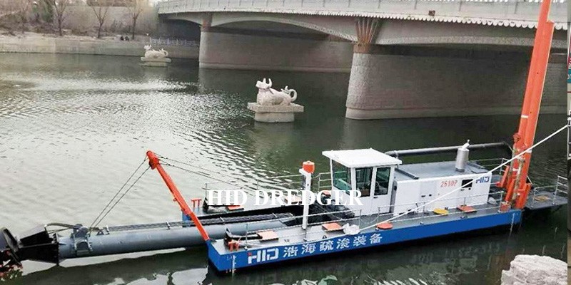 12 Inch Cutter Suction Dredger for river dredging project Factory