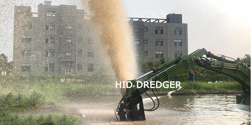 amphibious dredger