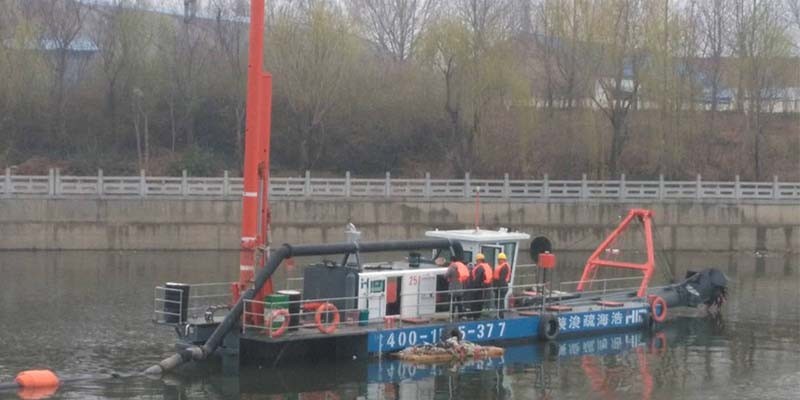 8 inch Cutter Suction Dredger for river dredging Factory