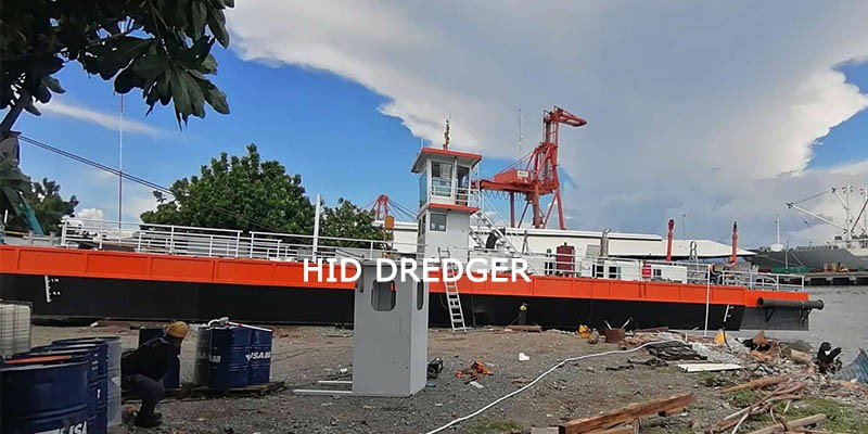 16 inch Cutter Suction Dredger for Port dredging work in Davao Factory