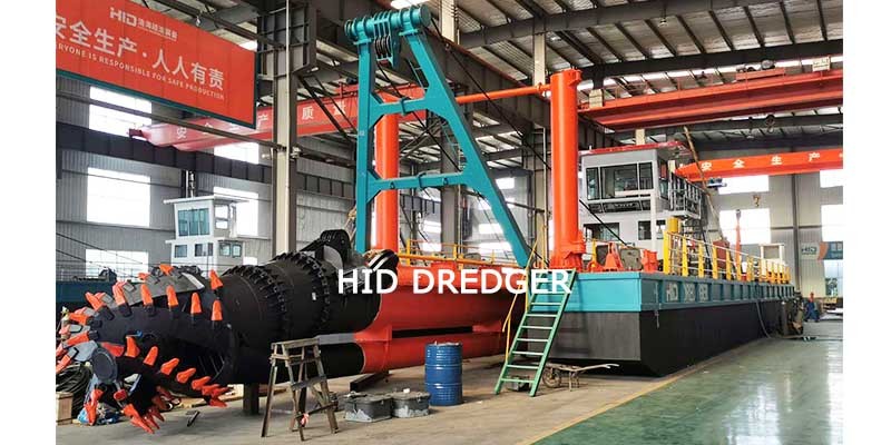 20inch Cutter Suction Dredger for India Lake Dredging Project Factory