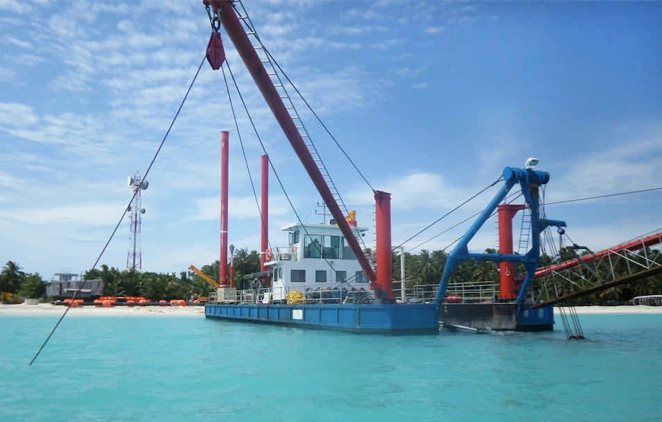 20inch 4000m3/h Cutter Suction Dredger for Maldives Land Reclamation Project Factory